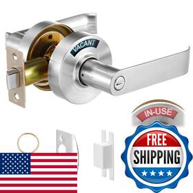 B0fpf7rp73 Tandefio Bathroom Lock Commercial Door Handle Deadbolt Privacy Indicator Restroo