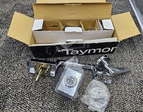 30-d0626 Taymor Handleset Polished Chrome Equinox Strait 6-in-1 Adjustable Latch
