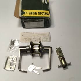 36-ra8410c Taymor Builder Series Entrance Lever Satin Nickel Kwikset Nib