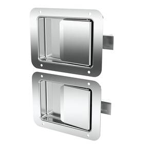 Tch 556-2700bhaz2800 Hardware 2 Pack Steel With Zinc Plate Paddle Slam Latch - Flush Single Po