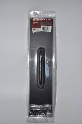 Dt101943 Tell 15 Inch L Matte Black Stainless Steel Pull Plate
