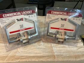 Lc2481ctl Tell 26d 234 T Scc Hd Satin Chrome Entry Lever Grade 2 Pack Of