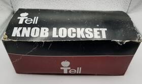 Rl100002 Tell Manufacturing Kt3581 Satin Stainless Steel Keyed Entry Door Knob