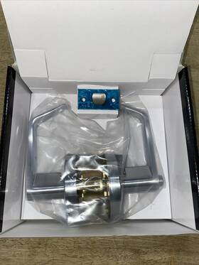 Lc2676 Tell Manufacturing Commercial Lockset Privacy Satin Stainless Steel - New