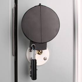 Temeili 786562768243 Door Knob Lock Cover Without Drilling Doorknob From Outside Prevents Tu