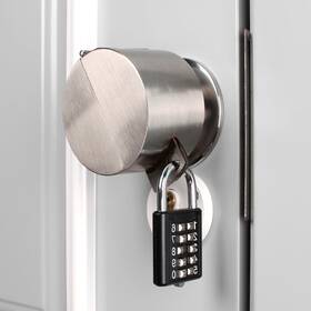 Steel-01 Temeili Door Knob Lock Cover Without Drilling Doorknob From Outside Pre