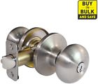 Tfx200 Gatehouse Baron Satin Nickel Keyed Entry Door Knob