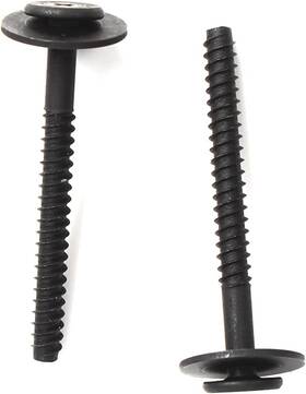 316433300 Tnitrib 727567820383 Range Oven Door Handle Screw 2 Pack Replacement For Black