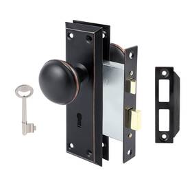 Toptotoo 614162398891 Mortise Lock Set For Interior Door Vintage Knobs With And Skeleton
