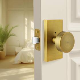 Toptotoo 639395278048 Antique Brass Privacy Door Knob For Bedroom Bathroom