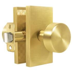 Toptotoo 658359051886 Passage Door Knob Interior Gold Knobs For Closet Modern Handle Sa