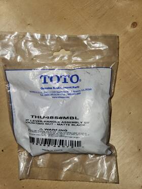 Thu485 Toto Trip Lever Handle Assembly With Thu485#mbl