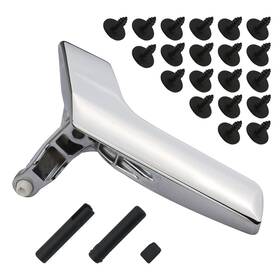 F03081-cl Tqponly Metal Interior Door Handle Repair Kit Chrome Compatible With Mercedes Ben