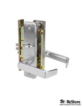 Dl-dxml40selh-us26d Trans-atlantic Co Dxml Series Privacy Mortise Brushed Chrome Interior Or