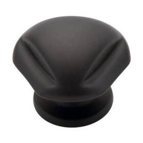 62923bk Triangle 12 Pack 7/8 Inch Mission Knob Black