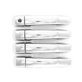 Dh312 Trim Illusion Patented Tech Snap On With Tape Chrome Door Handle Cover
