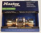 Trp0403 Nib Hall -locking Bright Brass Master Lock Closet
