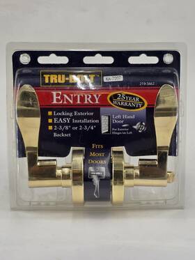 Ka-7907 Tru-bolt Exterior Entry Lever Door Handle For Left Hand Doors Fits Most