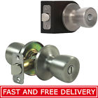 Ts610bra4bgt Branded Door Knob Stainless Steel Privacy Locking Adjustable 0050134125834