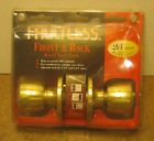Ts700 Faultless Front Back Keyed Entry Lock New 050134970014