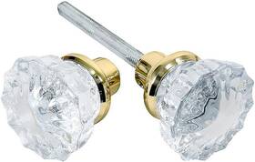 Tuf30 Tuff Stuff Tools 2 Set Mortise Lock Crystal Glass Door Knob Replacement Bra