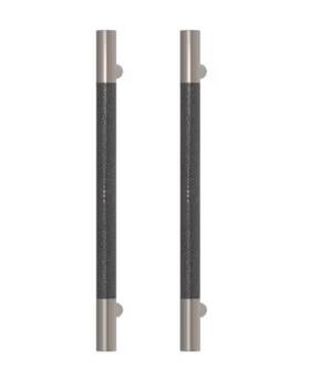P1079-400-ap-pn Turnstyle Designs Design Shagreen 2 Pull Handles Alupewt Polished Nickel