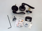740tnl Tustin Venetian -kwikset 11p Entry Bronze Cp K4 Lever Smt Smartkey