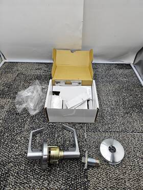 Usx2052l26d U.s. Lock Us 2050 Series Privacy Lever Lockset Grade 2 Dull Chrome