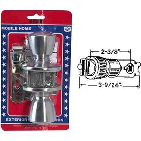D-090b United States Hardware Satin Chrome Entry Door Knob