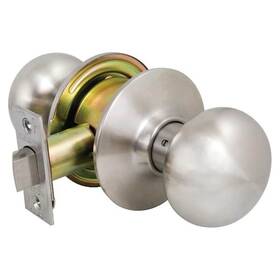 Us32d Us Lock 050134991385 2010 Series Gr2 Passage Hall/closet Plymouth Door Knob 2-3/8 Inch