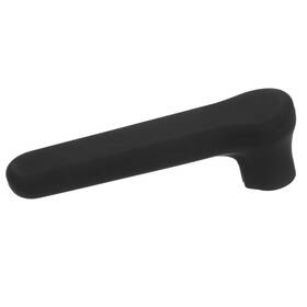 Uxcell 639664436414 Door Handle Cover Silicone Knob Protector Black