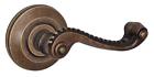 V-ag-z2-0-mdb Fusion Hardware Elite Rope Privacy Lever Cambridge Rose Bronze