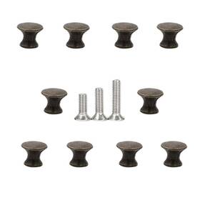 V-house 738956911667 10 Pcs Vintage Cabinet Drawer Pull Handles Mini Metal Jewelry Box Gift Case K