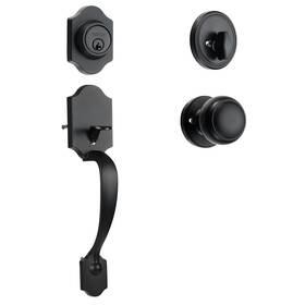 Vevor 197988005483 Front Door Handle And Deadbolt Set Matte Black Lock Wit