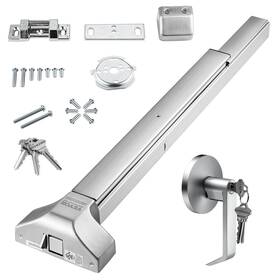 Vevor 197988075301 Door Push Bar Panic Exit Device 31 Inch Stainless Steel Commercial Emergency