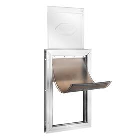 Vevor 197988090632 Pet Door For With Lock Andmagnetic Flap System Aluminum Frame Xl