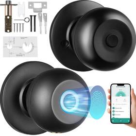 Vevor 197988265504 Smart Door Knob Biometric Lock Bluetooth Fingerprint Sma