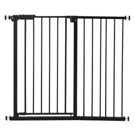 Vevor 197988508373 Baby Gate 26-40 Inches Adjustable Width 36 High Dog Black
