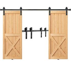 Vevor 840349964249 8ft Sliding Barn Door Hardware Kit 330lbs Heavy Duty Track