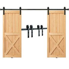 Vevor 840349964263 8ft Sliding Barn Door Hardware Kit 330lbs Heavy Duty Track