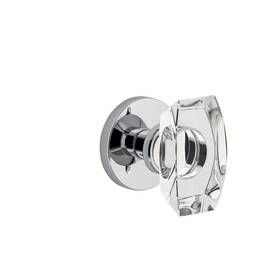 Viaggio 039557000706 Circolo Rosette Passage With Stella Crystal Knob In Bright Chrome - Universal
