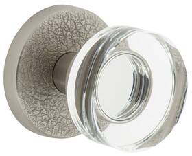622600 Viaggio Clomltclc Prv 234 Motivo Solid Brass Privacy Door Knob - Nickel