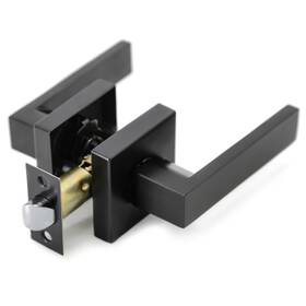 Bd26-2 Villar Home Designs 840340600337 Door Lever Crown Passage Color Matte Black New In Box