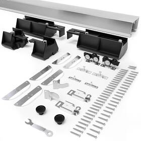 Ymxt-xc4196in Villar Home Designs Heavy Duty Sliding Bifold Door Hardware Kit 96 Inch