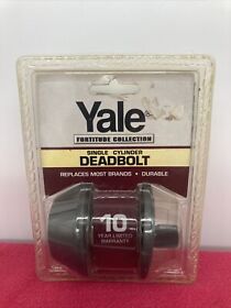 Ka1546 Vintage Yale Fortitude Collection Single Cylinder Deadbolt