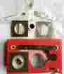 Vv-k1230-pcy-13-8 Valli And Pocket Door Lock