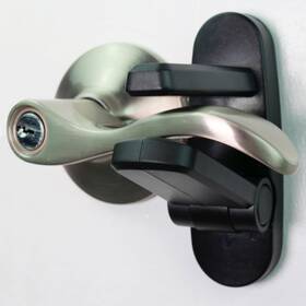 Wappa Baby 850022982187 Door Lever Lock 4 Pack Prevents Toddlers From Opening Doors. 3.25 Inch L 1.5