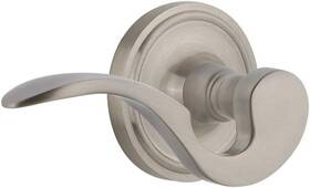 761873 Warehouse Classic Rose Right-handed Manor Lever Passage Backset Size 2