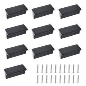 Wx1643 Wealrit 10 Pack Drawer Pulls 1.89 Inch Length T Shaped Cabinet Knobs Fo