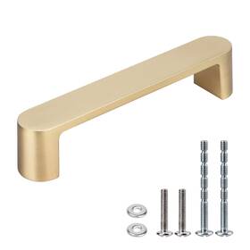 A7331 Weaverbird 4 Pack Brushed Brass Cabinet Handles Drawer Pulls Furniture Cabine